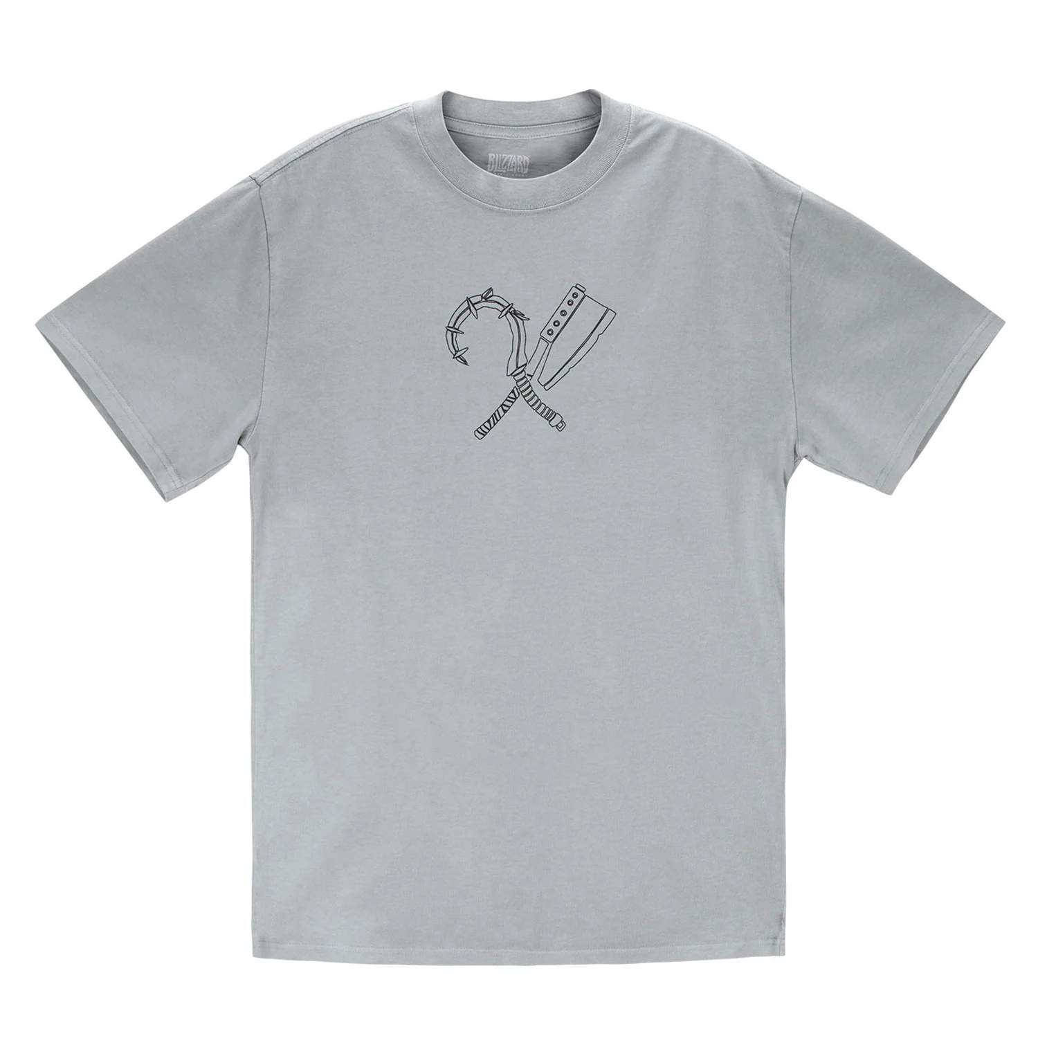 Diablo Butcher Sketch Grey T-Shirt - Image 2
