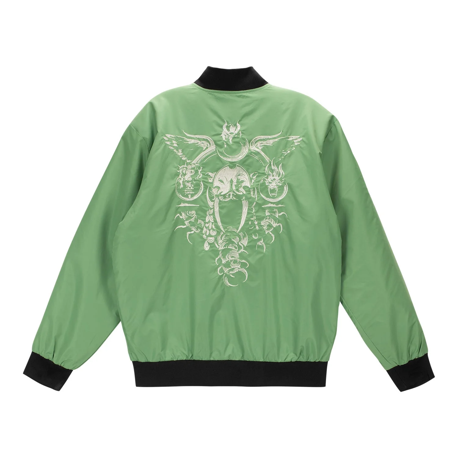 Diablo IV Spiritborn Green Zip-Up Bomber Jacket - Image 2