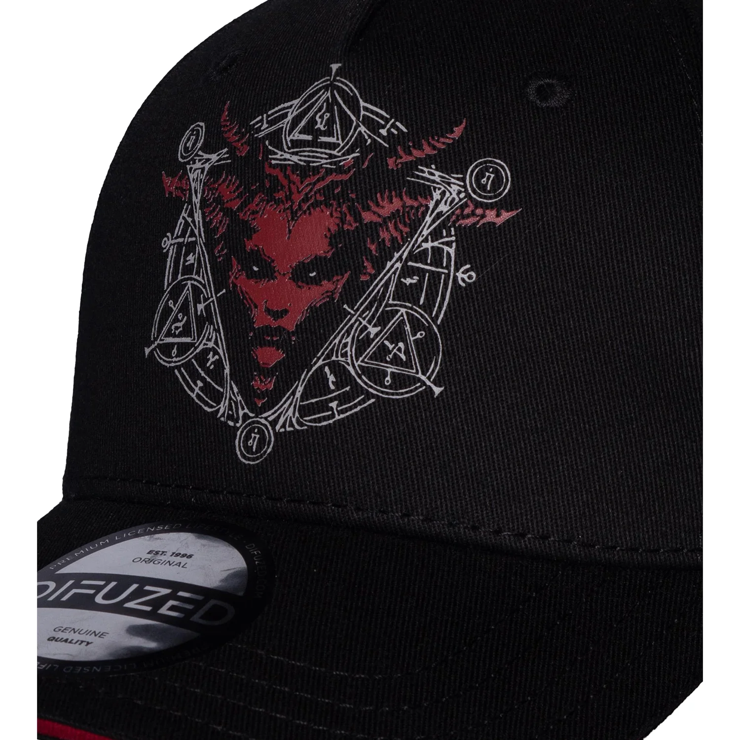 Diablo IV Seal of Lilith Snapback Hat - Image 3