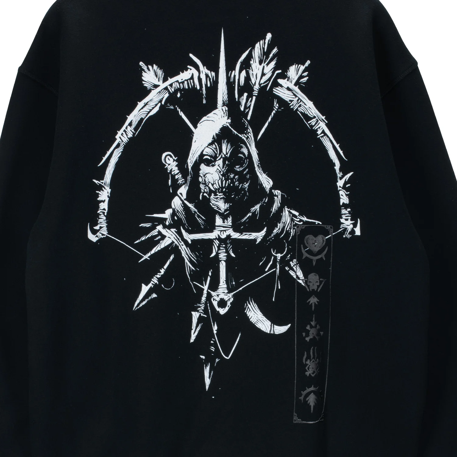 Diablo IV Rogue Black Crewneck Sweatshirt - Image 4