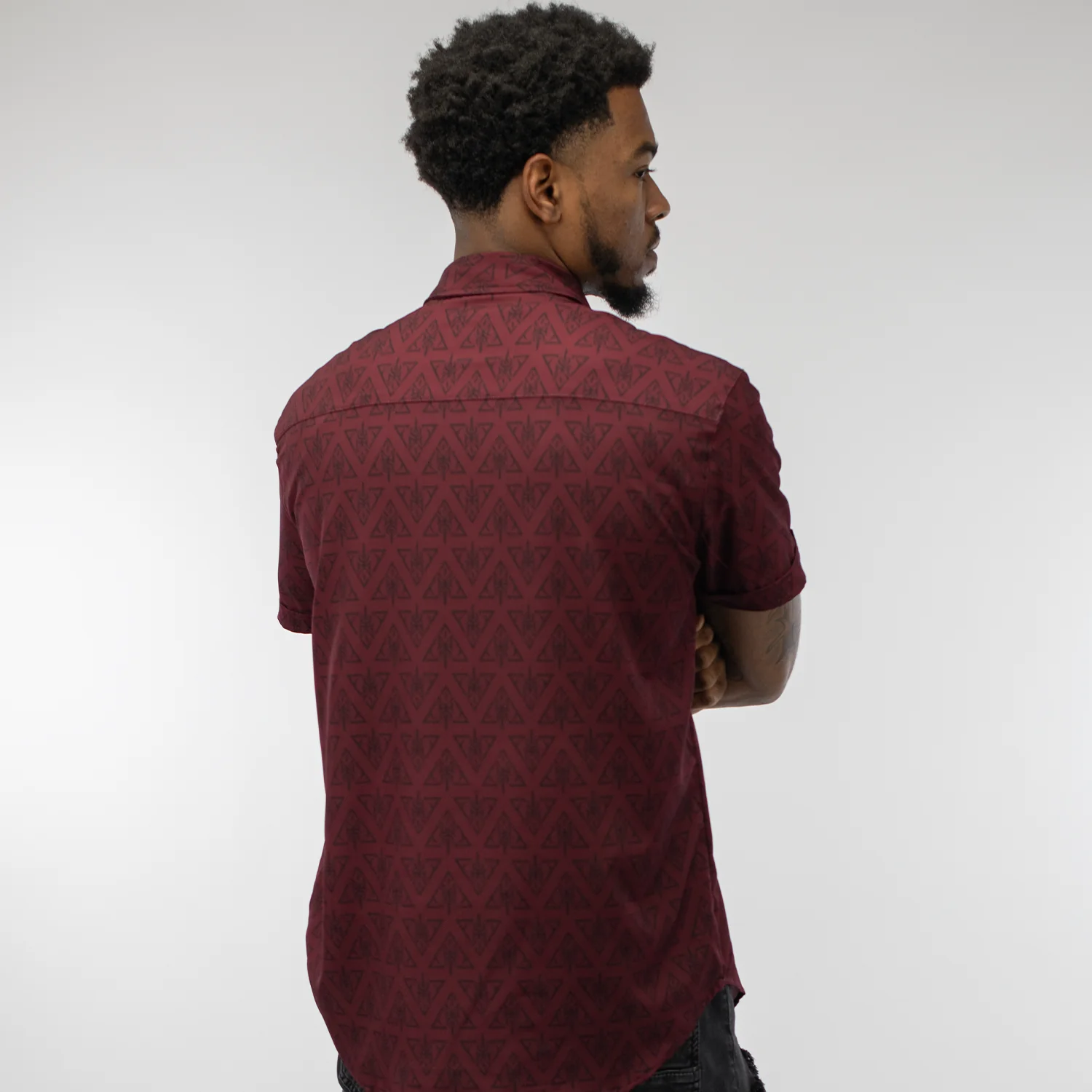 Diablo Red Button-Up Shirt - Image 4