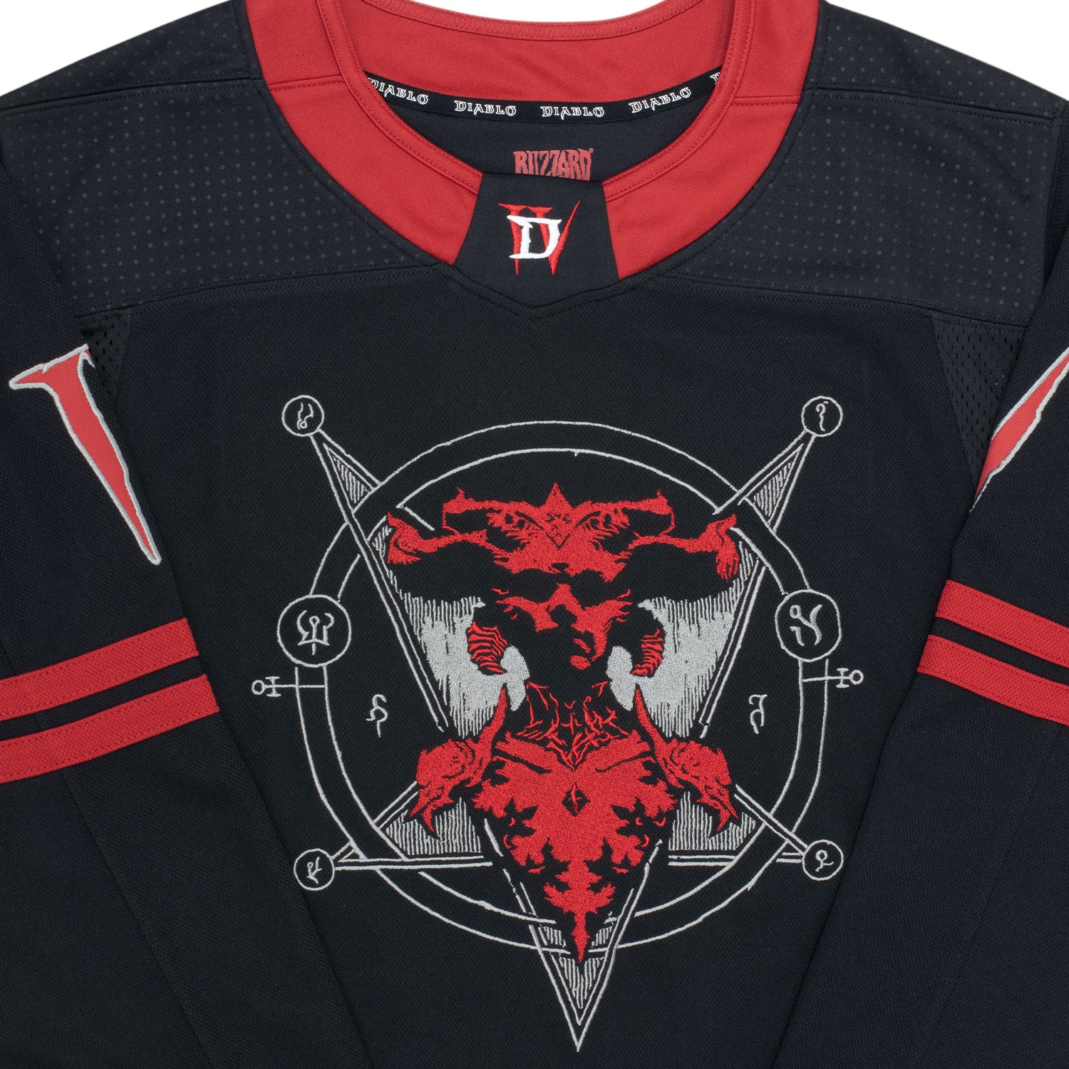 Diablo IV Black Hockey Jersey - Image 3
