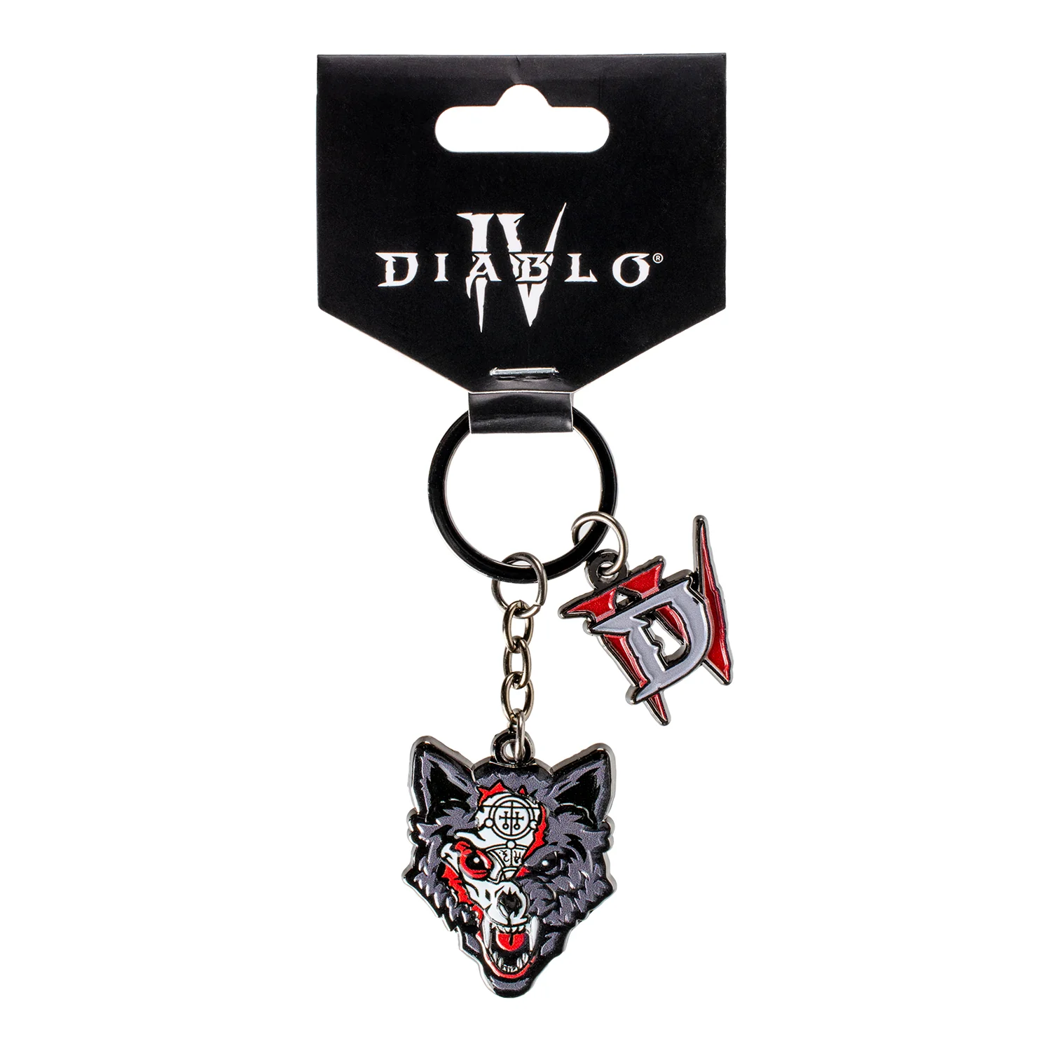 Diablo IV Mephisto Bloodied Wolf Keychain - Image 3