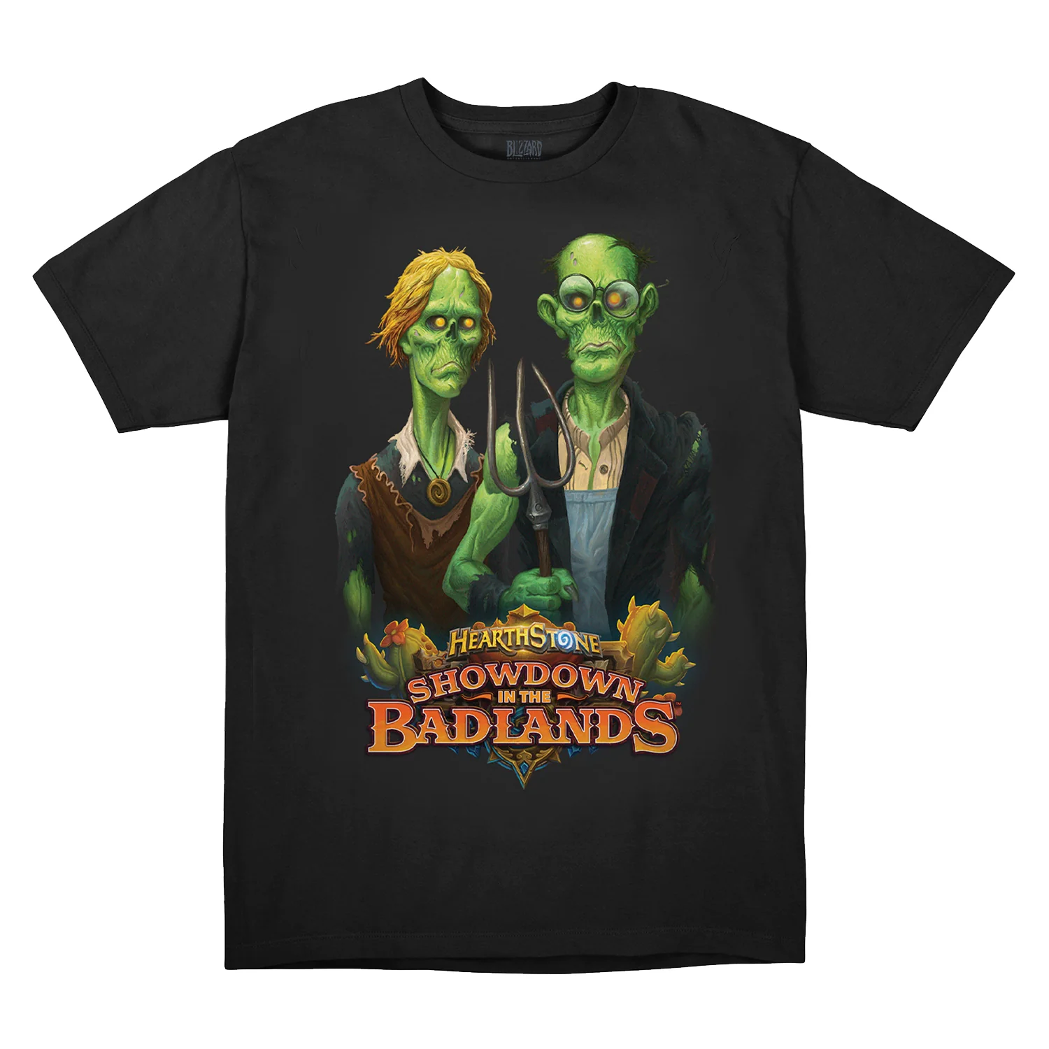 Hearthstone Showdown in the Badlands Black T-Shirt