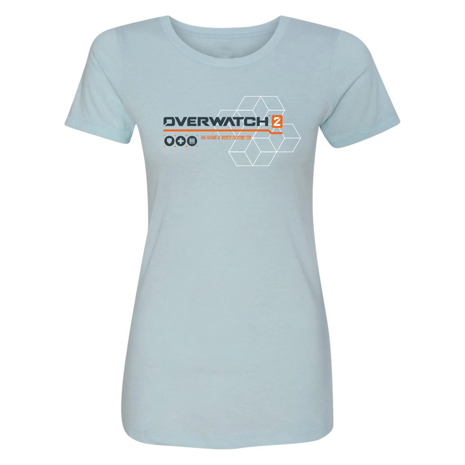 Overwatch 2 Heroes Women's Blue T-Shirt
