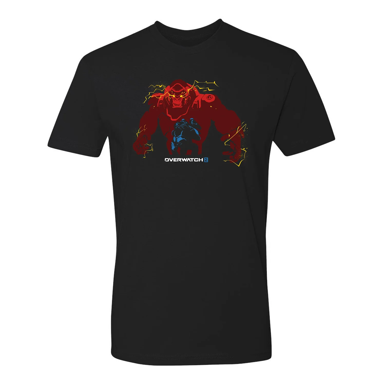 Overwatch 2 Winston Charged Black T-Shirt