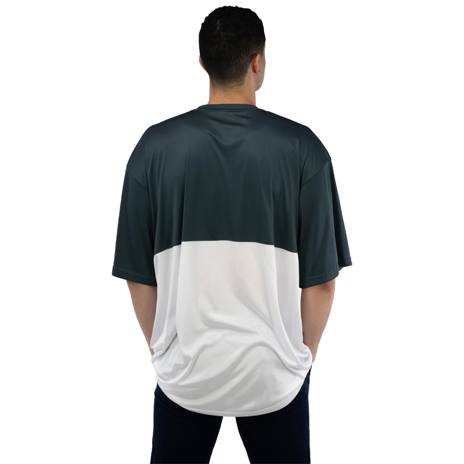Overwatch 2 Logo White Colour Block T-Shirt - Image 5
