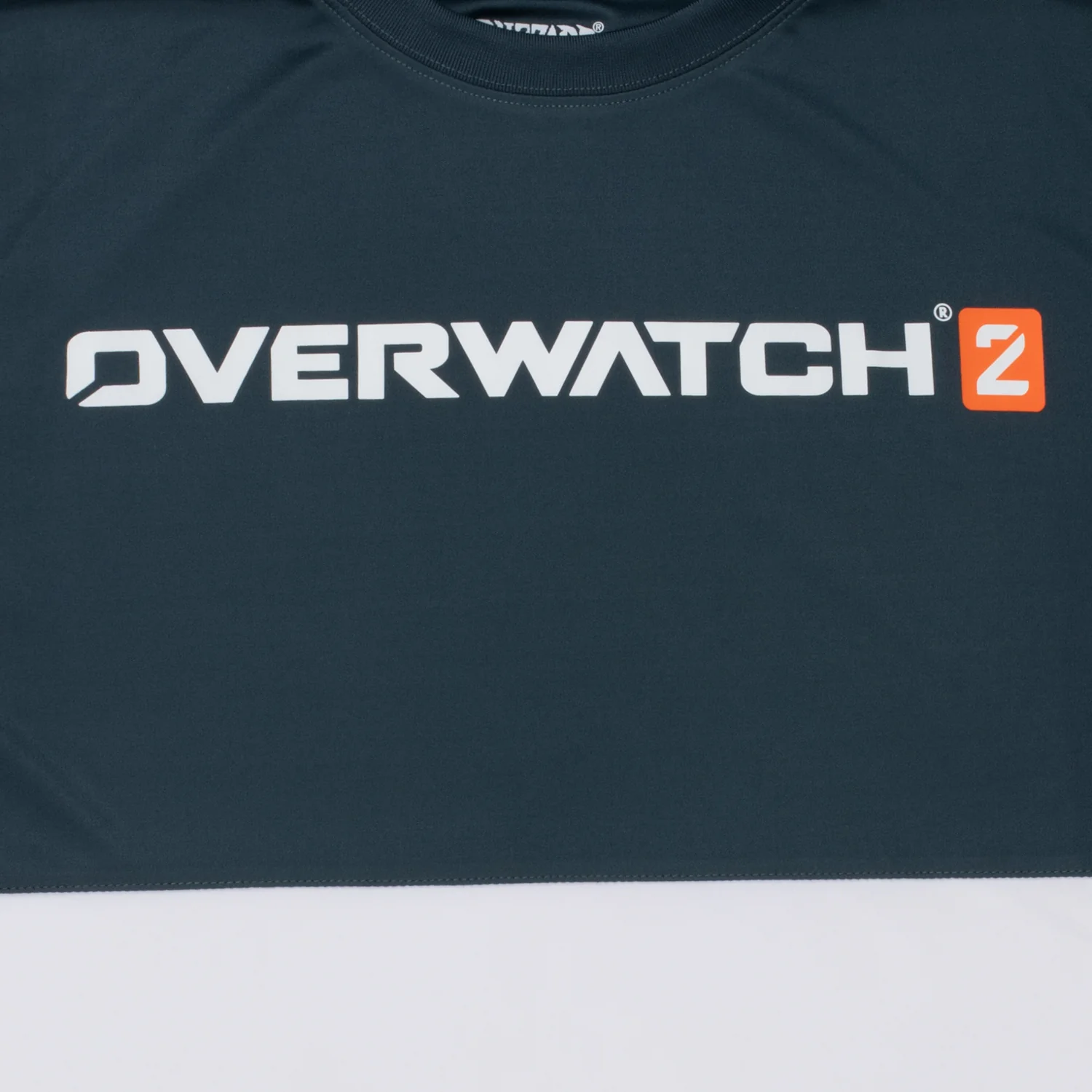 Overwatch 2 Logo White Colour Block T-Shirt - Image 8