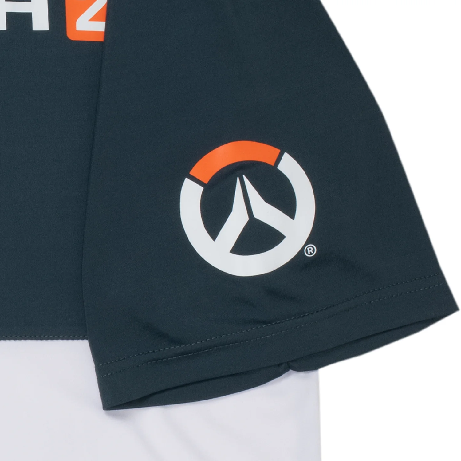 Overwatch 2 Logo White Colour Block T-Shirt - Image 9