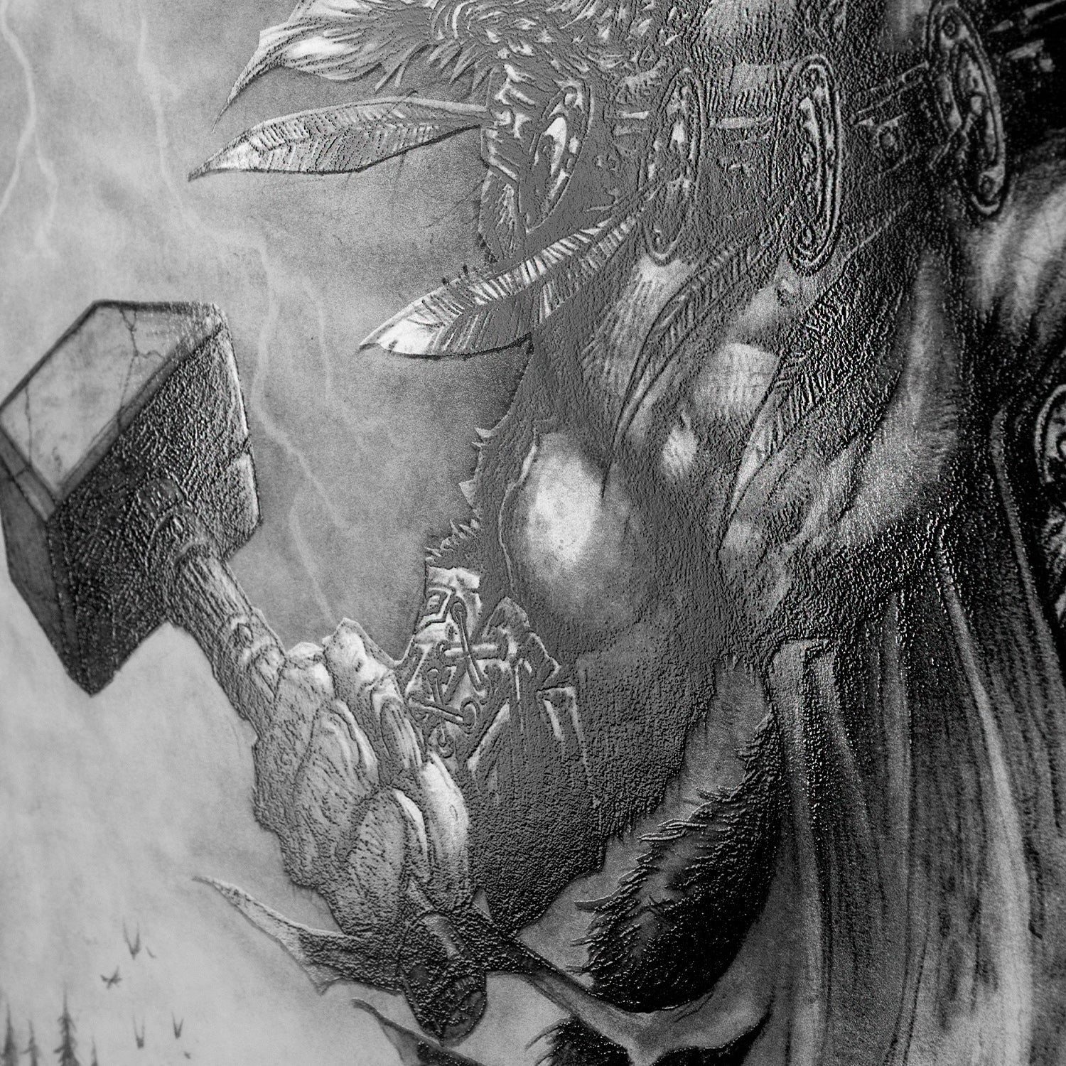Warcraft Samwise Sketch Tauren 45x60cm Poster - Image 4