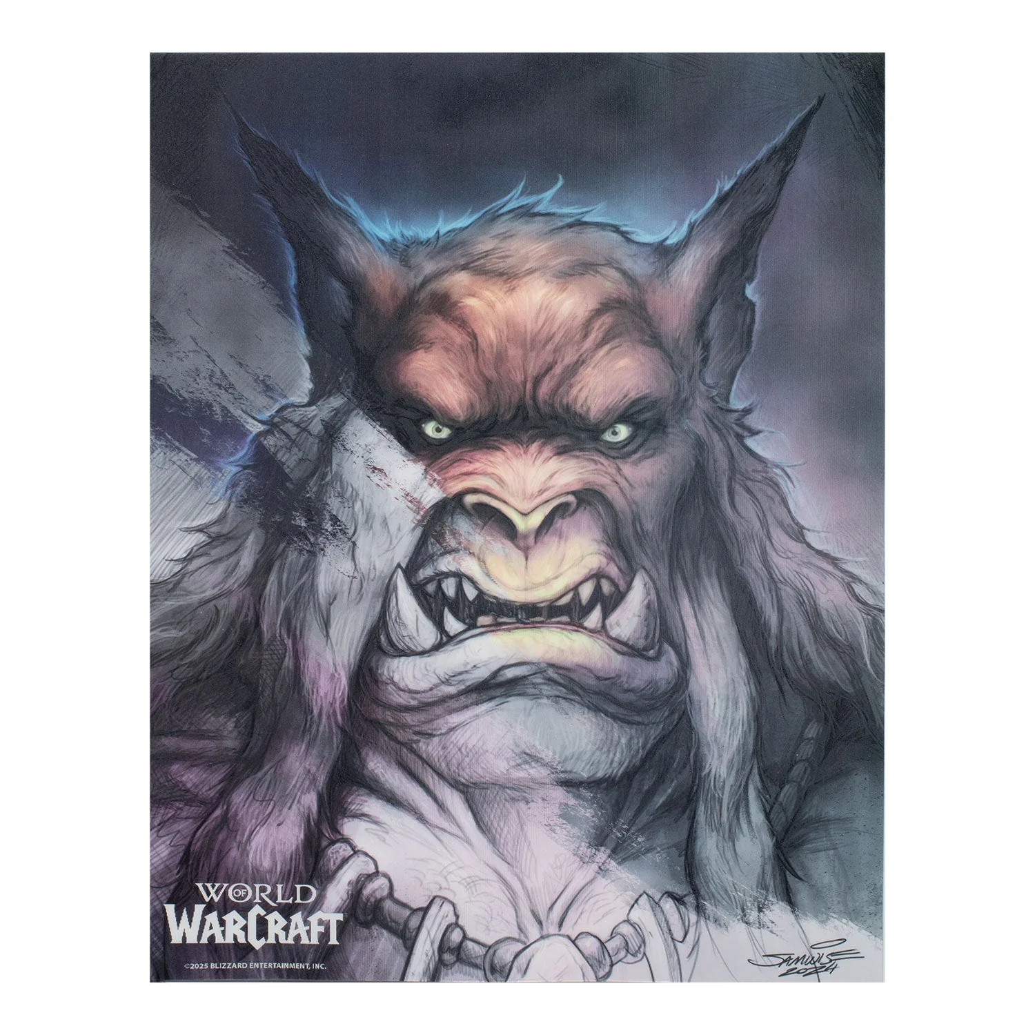 World of Warcraft How to Draw Sketch 27x35cm Poster - Image 3