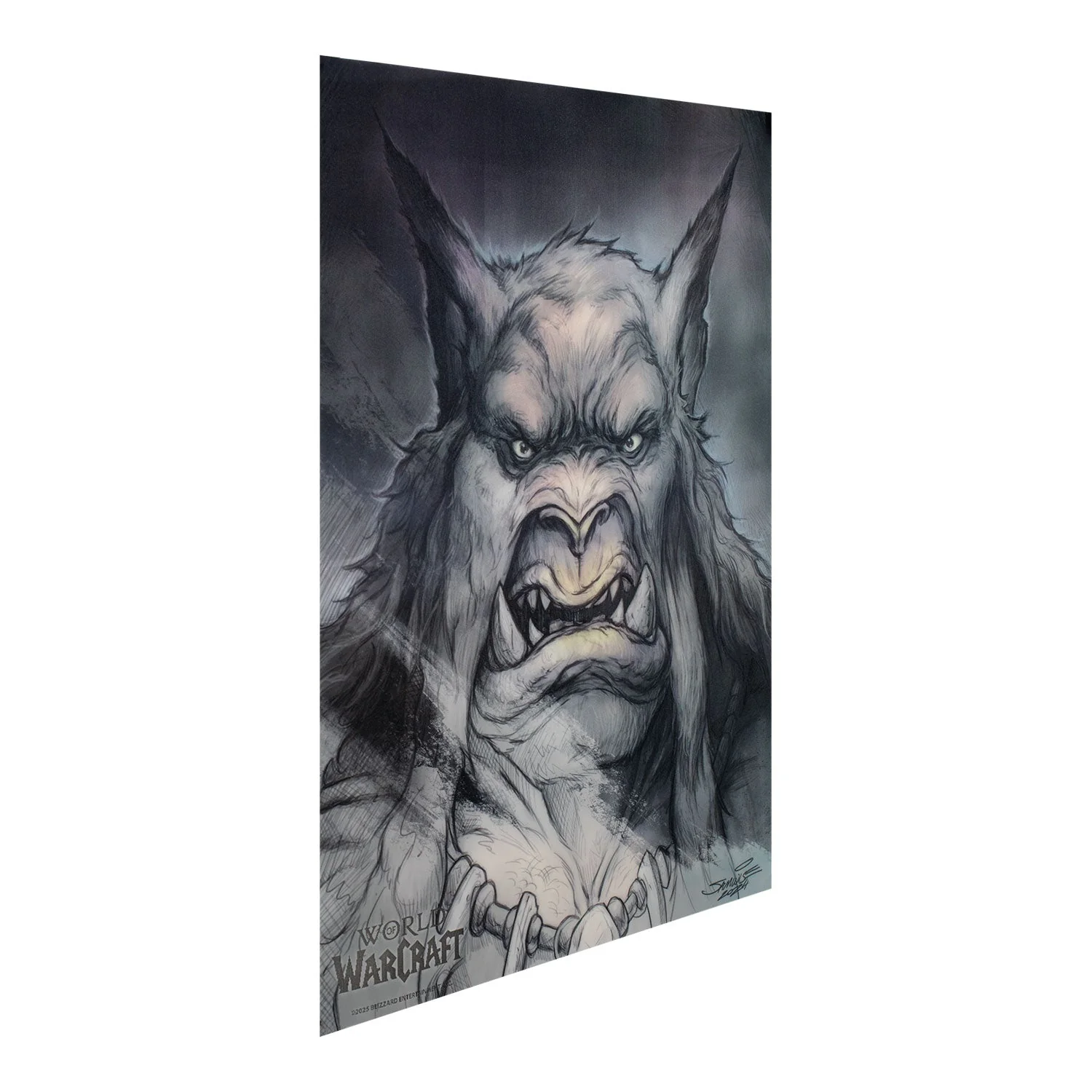 World of Warcraft How to Draw Sketch 27x35cm Poster - Image 4