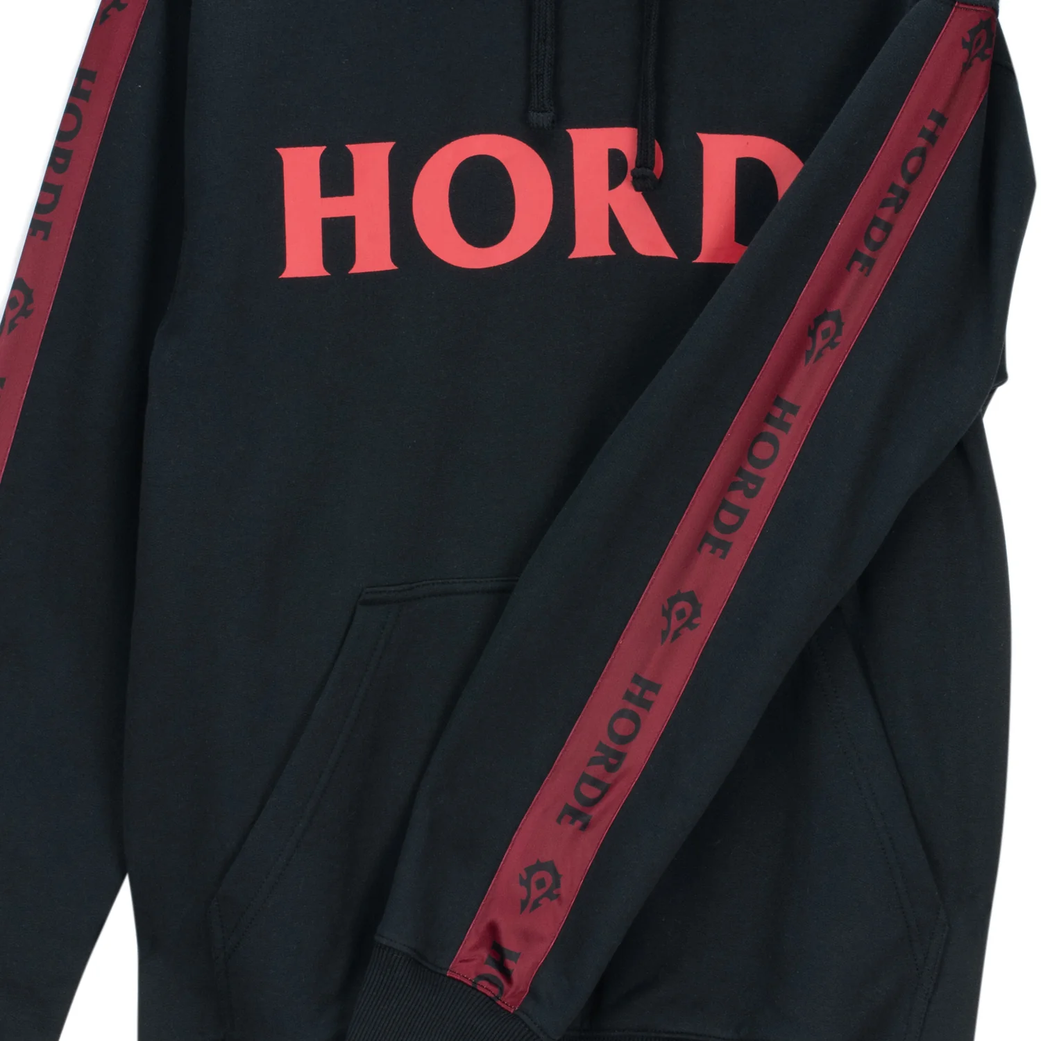World of Warcraft Horde Strength Black Pullover Hoodie - Image 5