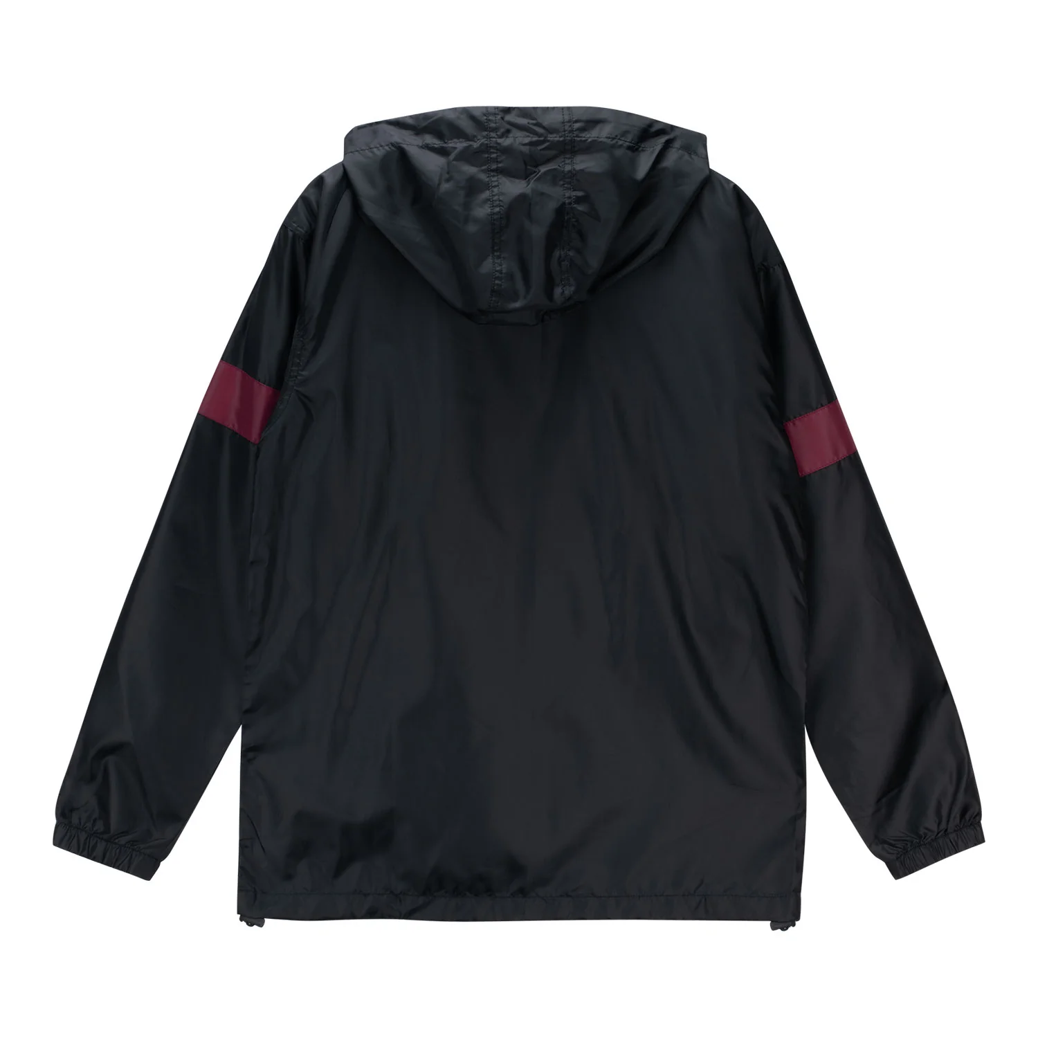 World of Warcraft Horde Logo Half-Zip Black Windbreaker Jacket - Image 2