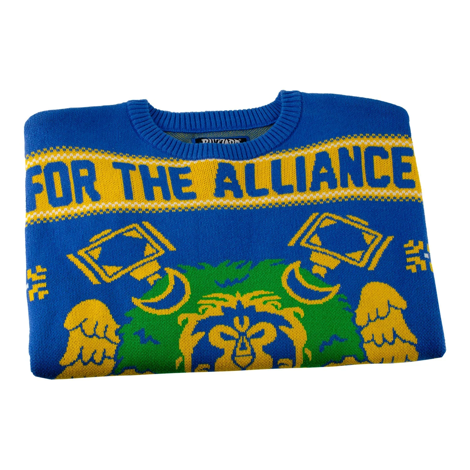World of Warcraft Alliance Wreath Holiday Sweater - Image 10