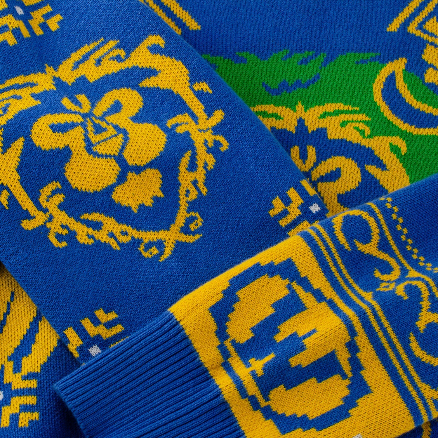 World of Warcraft Alliance Wreath Holiday Sweater - Image 8
