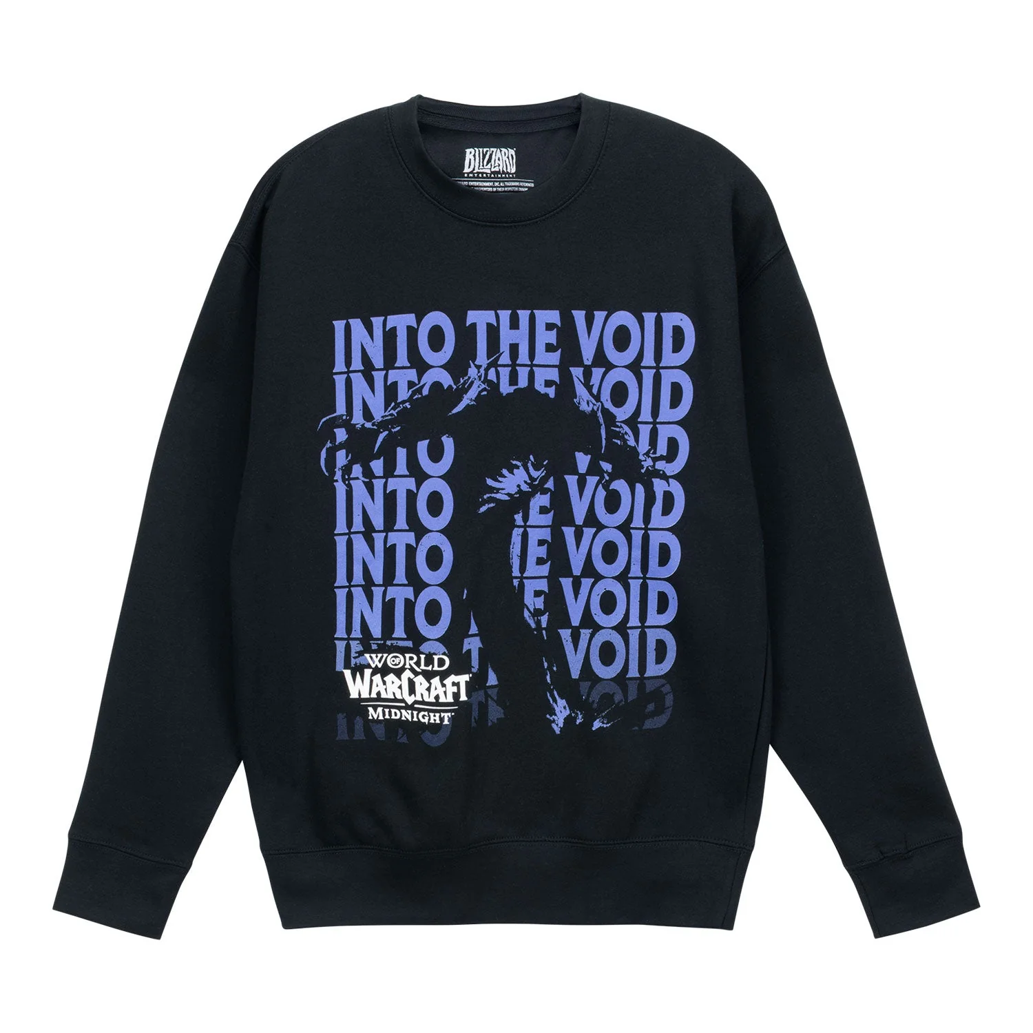 World of Warcraft: Midnight Void Black Crewneck Sweatshirt