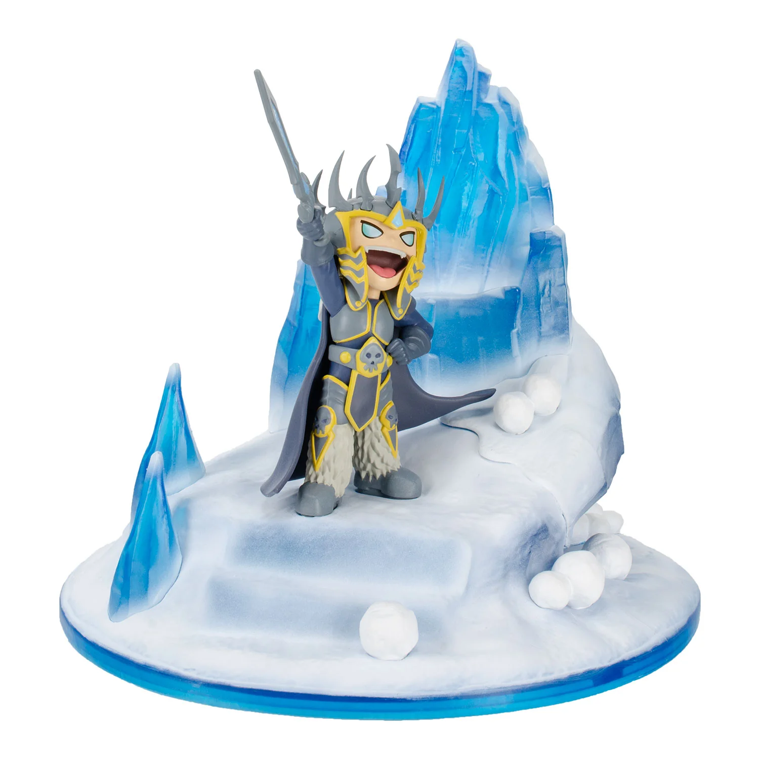 World of Warcraft Lil' Champions Snow Fight Arthas 20cm Statue - Image 4